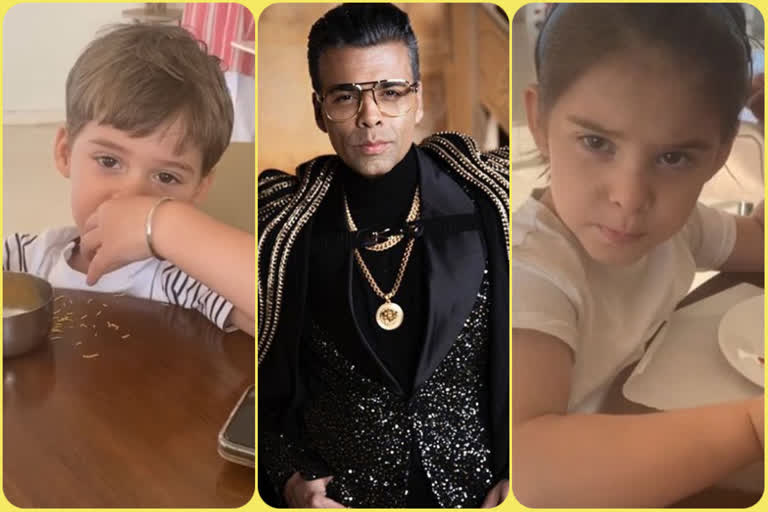 karan johar and his children