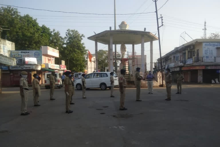 police patrolling in kheda