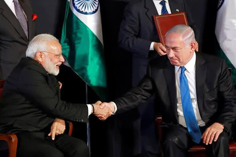 Netanyahu thanks India