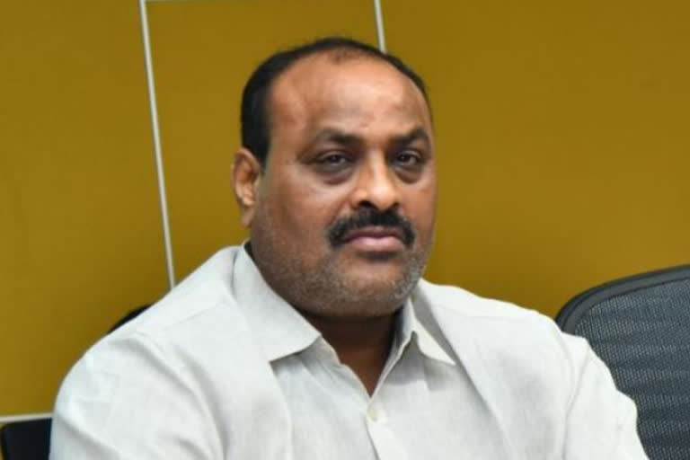 tdp leader achannaidu fire on cm jagan