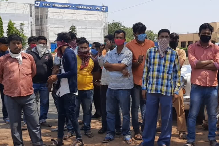 protest in bolpur