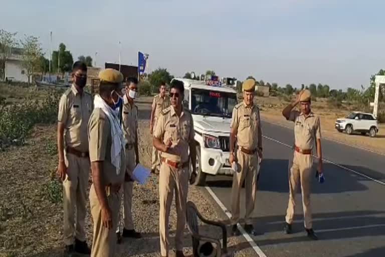 झुंझुनू सीमाएं सील, Jhunjhunu borders seals