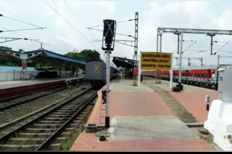 Railway station under surveillance at nagarkoil junction