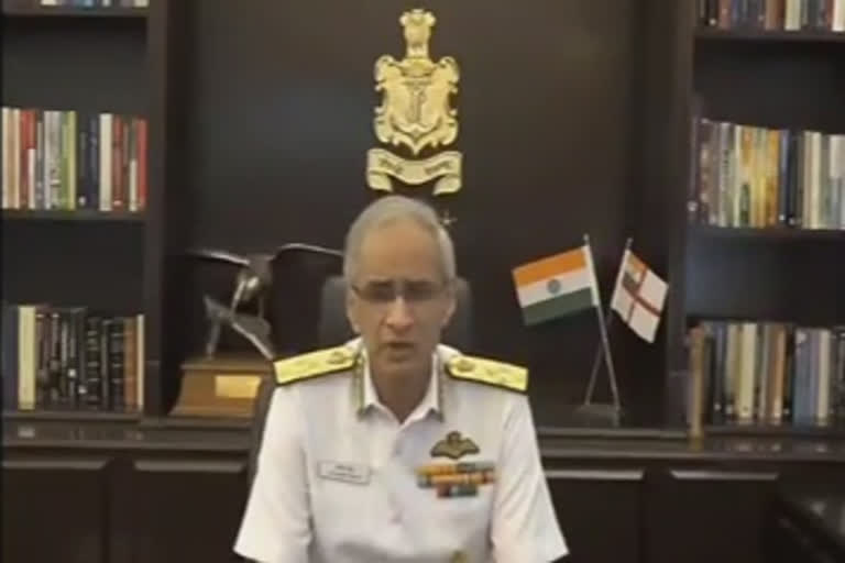 Chief of Naval  Admiral Karamveer Singh called on Navy personnel of country to assist the nation