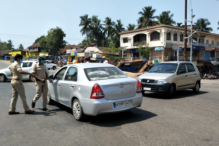 Strict custody by Police at Bantwal