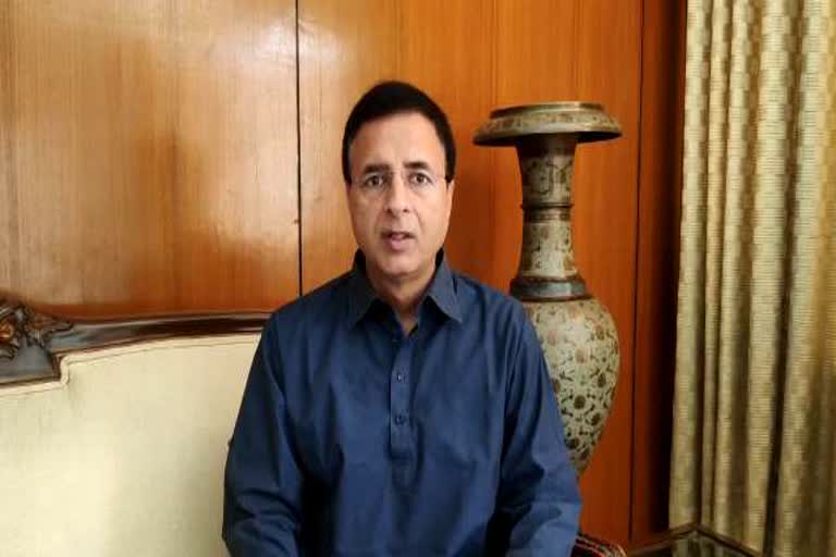 Randeep Surjewala appeal for double salary of employees working between corona virus epidemic