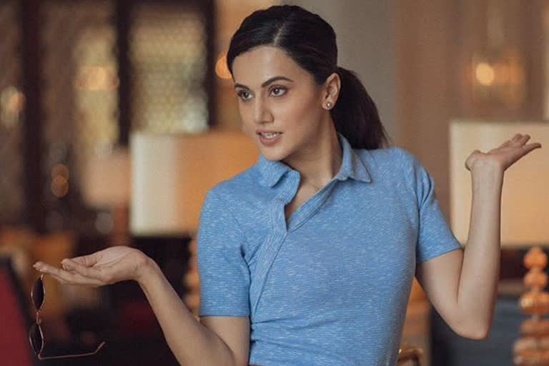 taapsee pannu on dontribution in corona fight