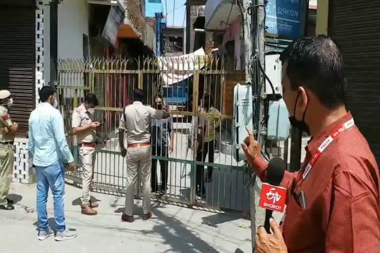 sonipat police on idgah colony