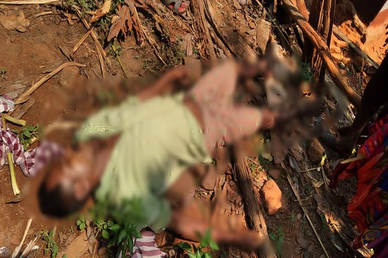 a young man killed in kendujhar district