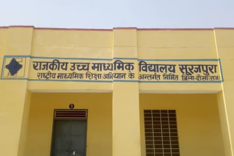 दौसा में चोरी,  Stolen in a school in Dausa,  कोरोना वायरस से बचाव,  Dausa news,  rajasthan news,  दौसा में लॉकडाउन