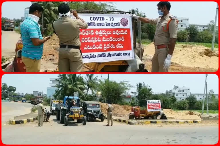 preplanned precautionary measures are taken at srikakulam to prevent corona