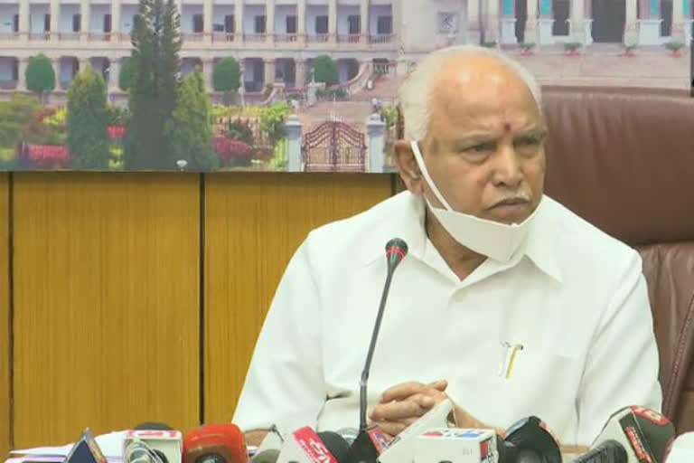 Chief Minister BS Yediyurappa