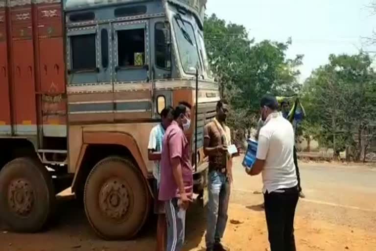 Ration distributed to driver operators