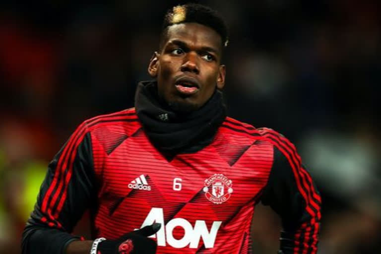 Manchester United midfielder Paul Pogba