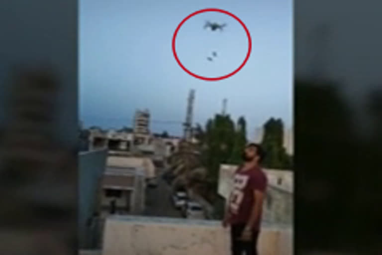 selling gutkha using drone