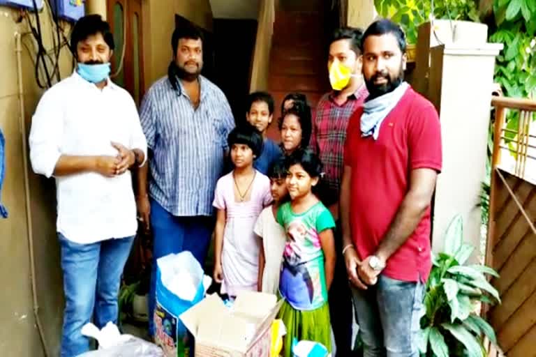 trs social media wing donate rice and groceries to arphon home