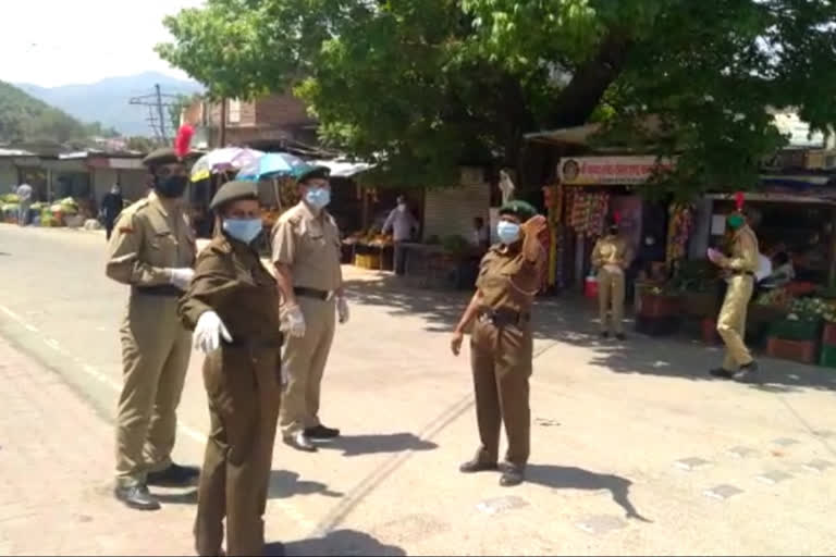 sundernagar ncc cadets during curfew