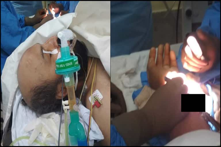 patiala policeman whos hand chopped by nihang sikh had successfully operate chandigarh pgi