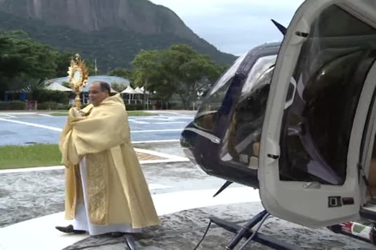 Easter blessings from above in Rio de janeiro