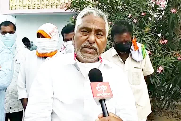 mlc jeevanreddy demand to paddy purchase in old process