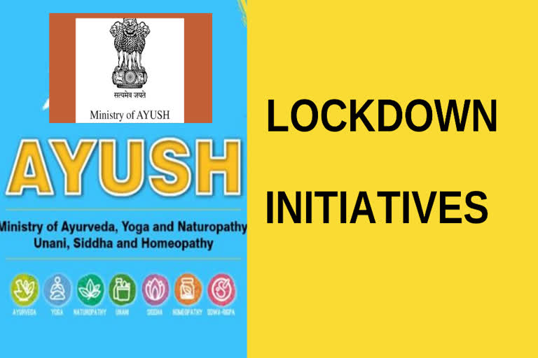 Lockdown Initiatives by Ministry of Ayush