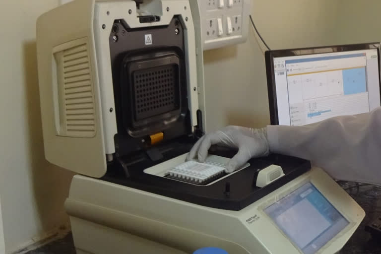 Barkatullah University gave RTPCR machine to AIIMS  IN BHOPAL