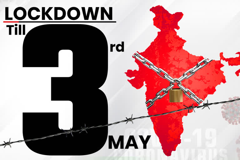 Lockdown extended till May 3