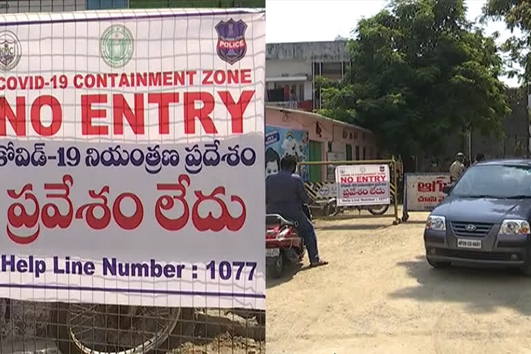 Khilla Bazar as Containment Zone