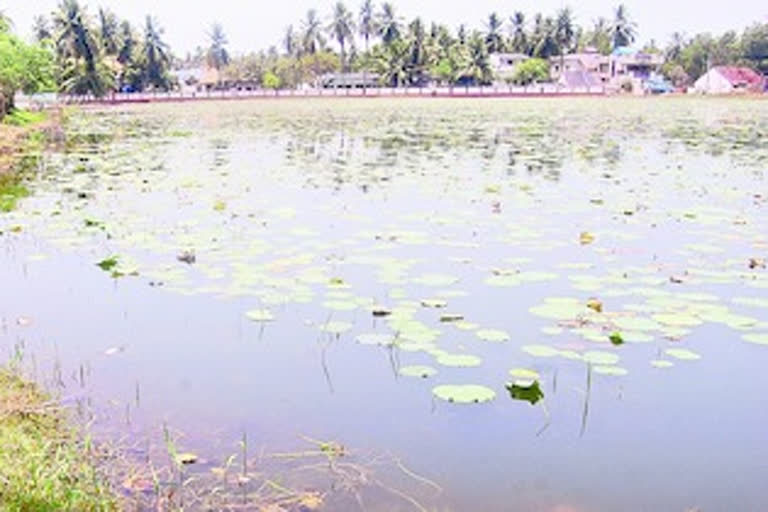 ponds with full of water in west godavari district