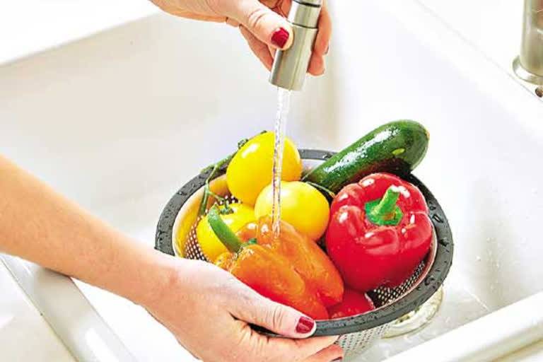 how to wash fruits and vegetables