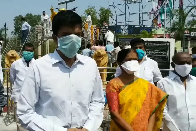 ambedkar jayanthi celebrations in rajanna sirscilla district