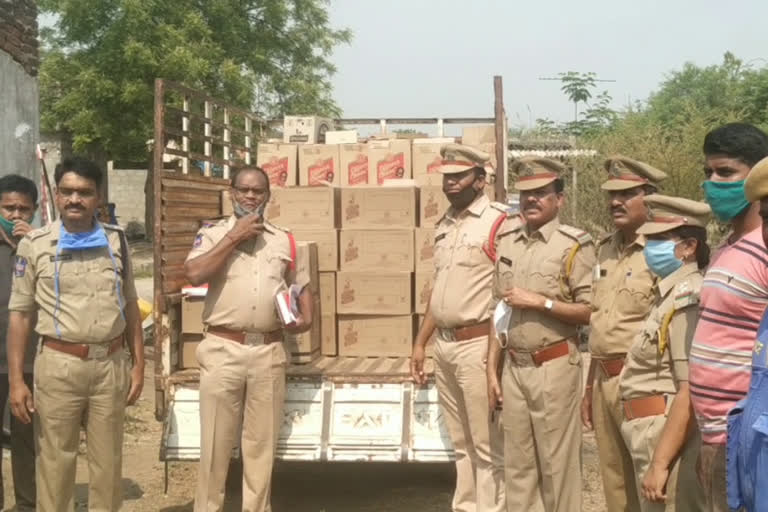 POLICE SEIZED LIQUOR