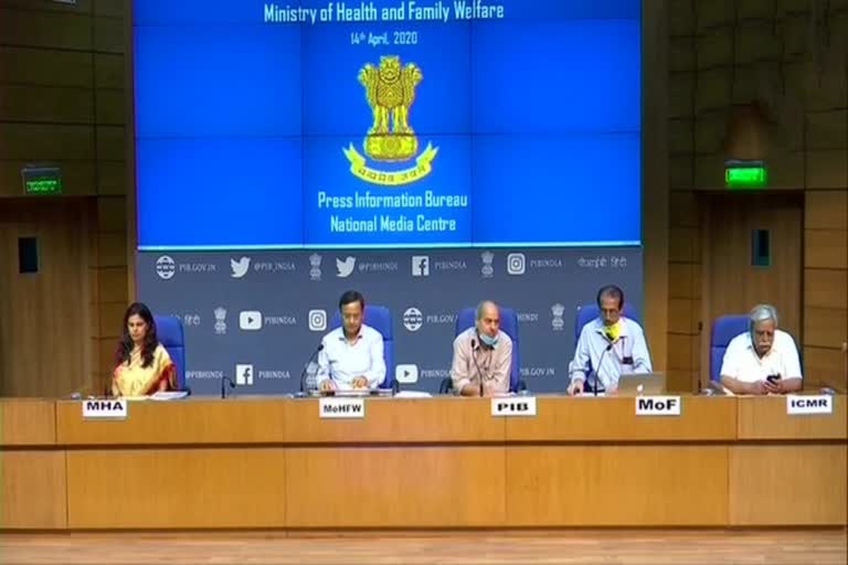 CENTRE BRIEFING ON CORONA VIRUS OUTBREAK IN INDIA