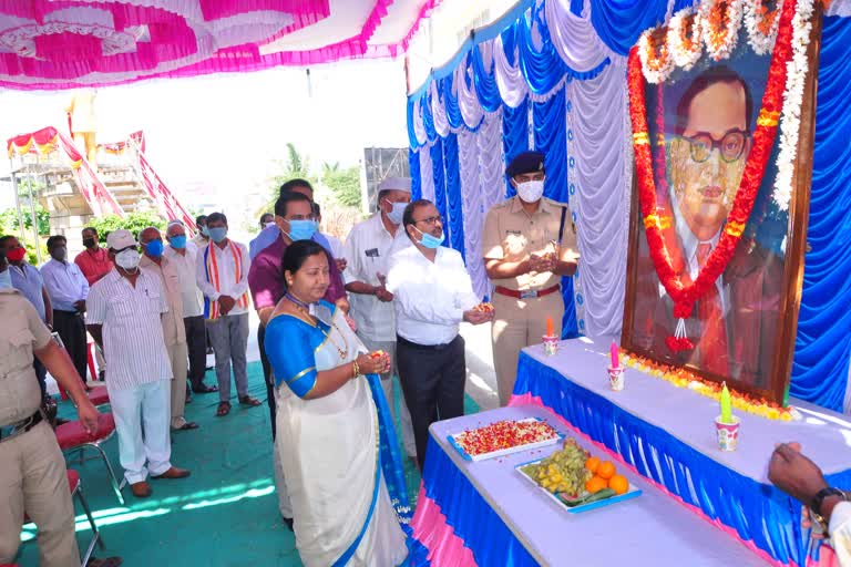 Ambedkar jayanti celebration in hassan