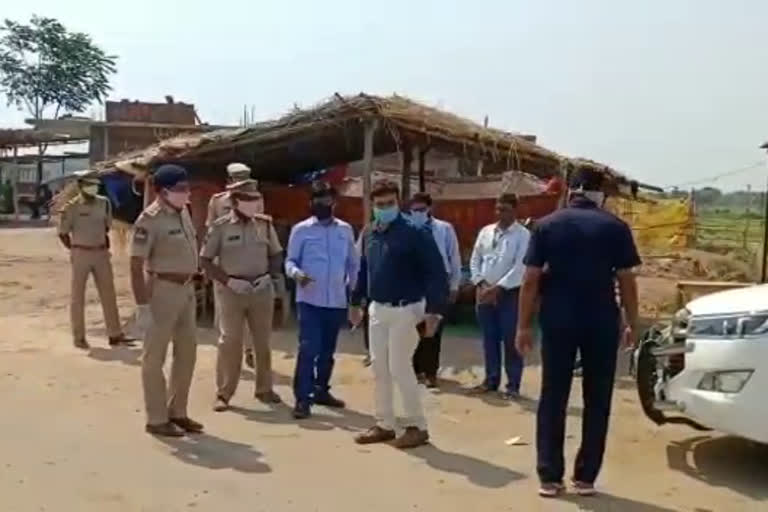 JAYASHANKE BHUPALAPALLY COLLECTOR INSPECTED TELANGANA MAHARASHTRA BORDER