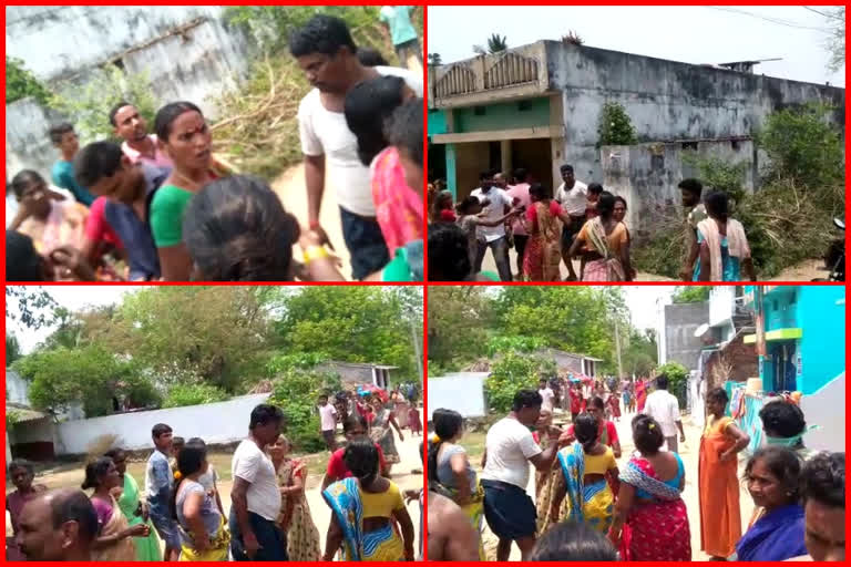 attack on gram volunteer at srikakulam district