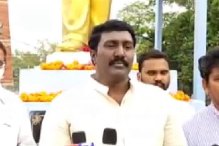 janasena representative pothina mahesh fires on ysrcp