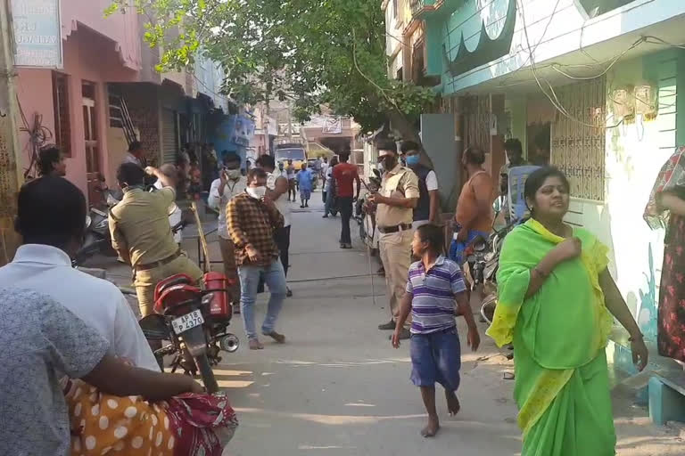 nalagutta bazar people protest