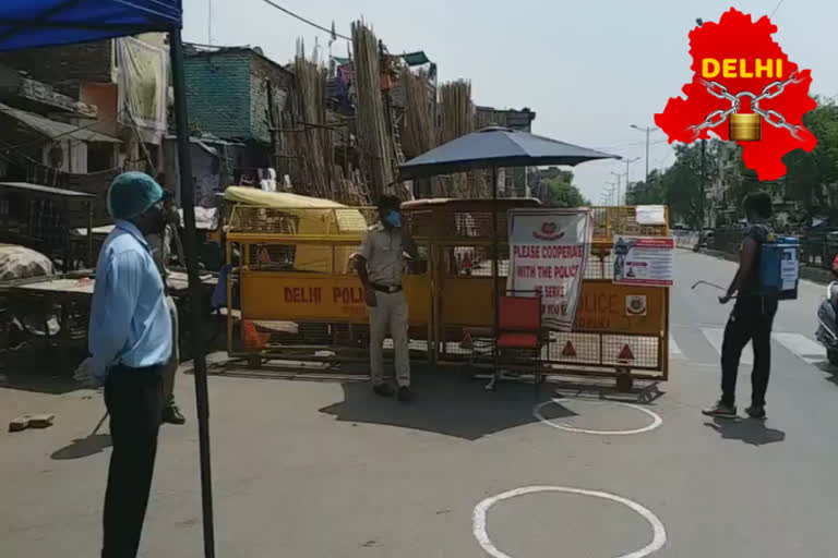 Govindpuri intersection seal