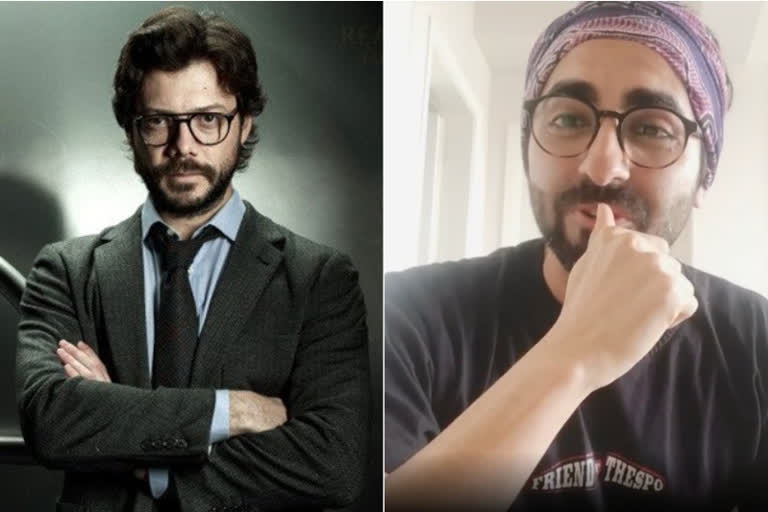 Ayushmann Khurrana 'dying' to play The Professor from Money Heist