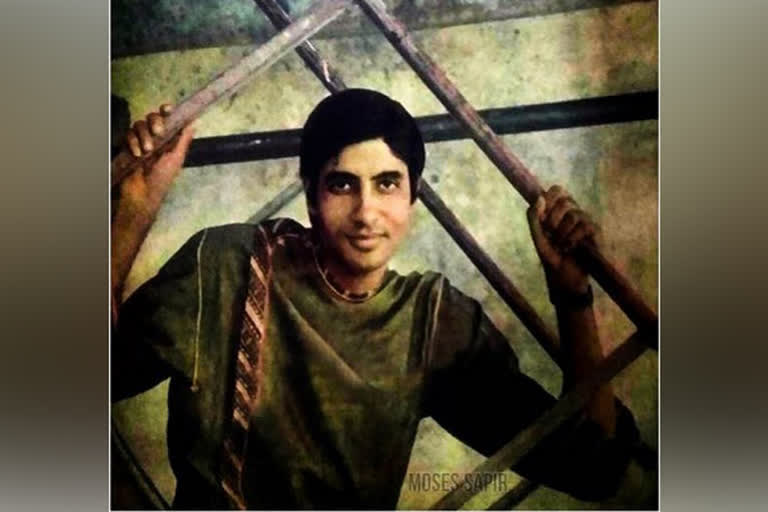 Amitabh shared his first photoshoot photo