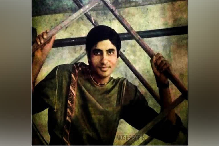 amitabh bachchan shares throwback picture from first magazine photo shoot