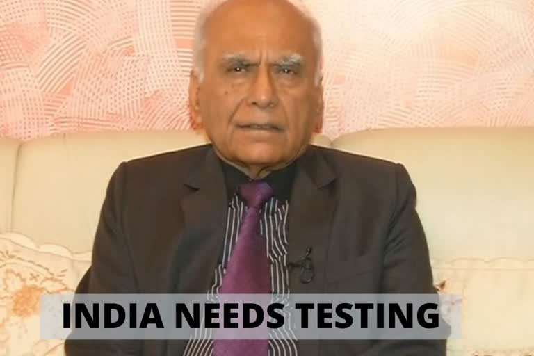 India needs efficient testing on a large scale to fight against Covid-19: Dr. Nirmal Ganguly