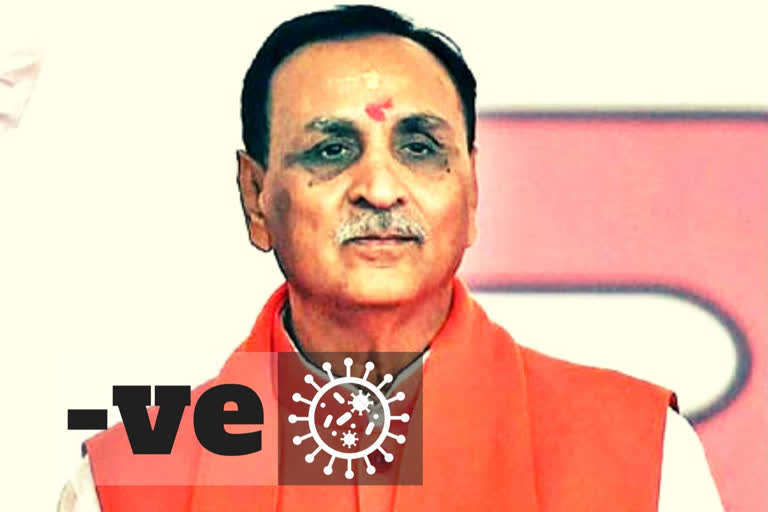 Vijay Rupani tests negative for COVID-19