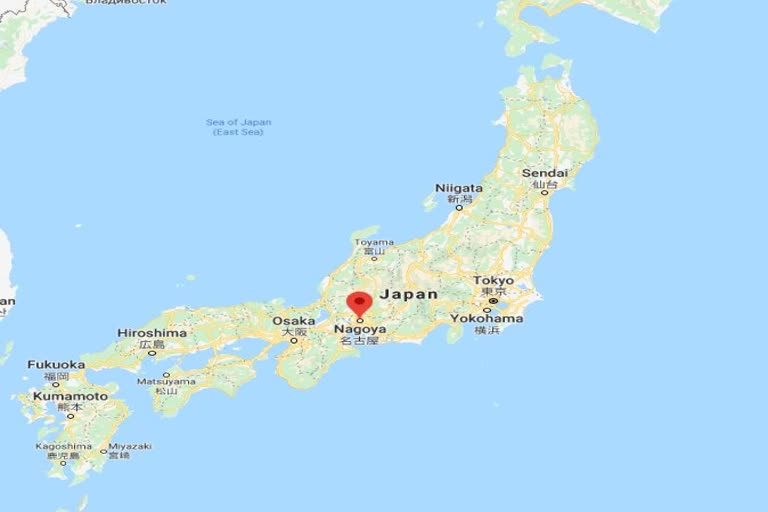 جاپان کے ناگو میں زلزلے کے درمیانے جھٹکے