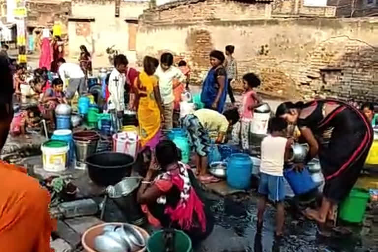 water crisis in gaya