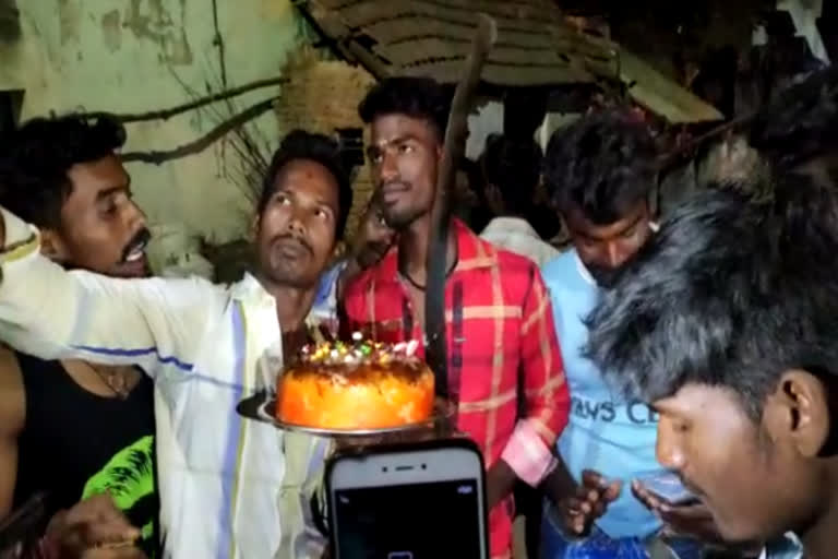 youth-arrested-for-cutting-burnt-cake-in-pattagati