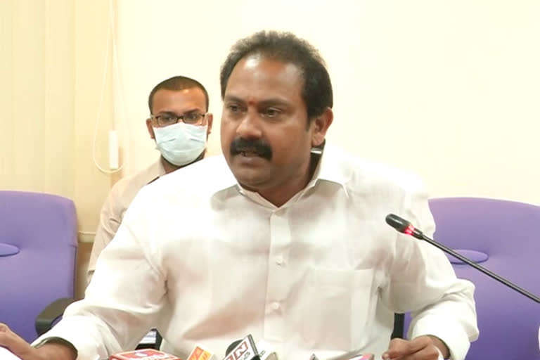 minister alla nani fire on chandrababu