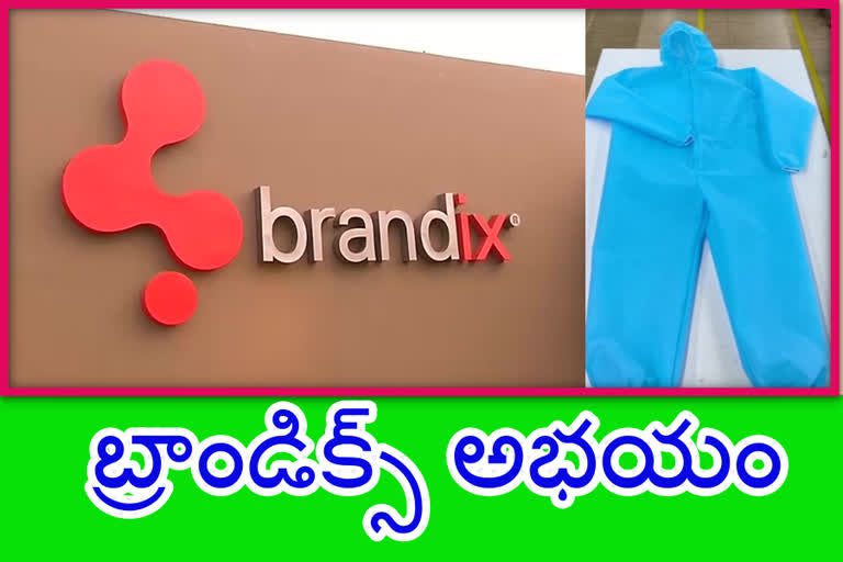 vizag Brandix making protective clothing for medical staff