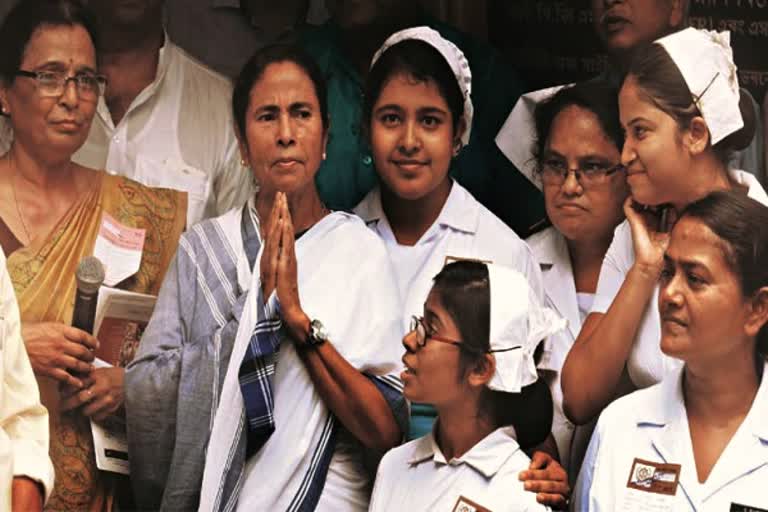 Mamata allots government flat to nurse stopped from staying at home